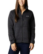 Columbia 208572, Women's Sweater Weather Ii Full-zip Jacket, Black Heather