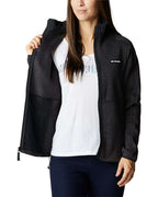 Columbia 208572, Women's Sweater Weather Ii Full-zip Jacket, Black Heather