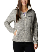 Columbia 208572, Women's Sweater Weather Ii Full-zip Jacket, Chalk Heather