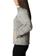 Columbia 208572, Women's Sweater Weather Ii Full-zip Jacket, Chalk Heather