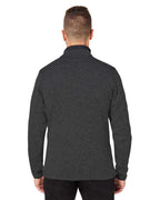Columbia 209773, Men's Sweater Weather Full-zip Jacket, Black Heather