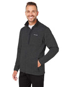 Columbia 209773, Men's Sweater Weather Full-zip Jacket, Black Heather