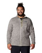 Columbia 209773, Men's Sweater Weather Full-zip Jacket, Dark Stone Heather
