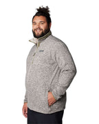 Columbia 209773, Men's Sweater Weather Full-zip Jacket, Dark Stone Heather