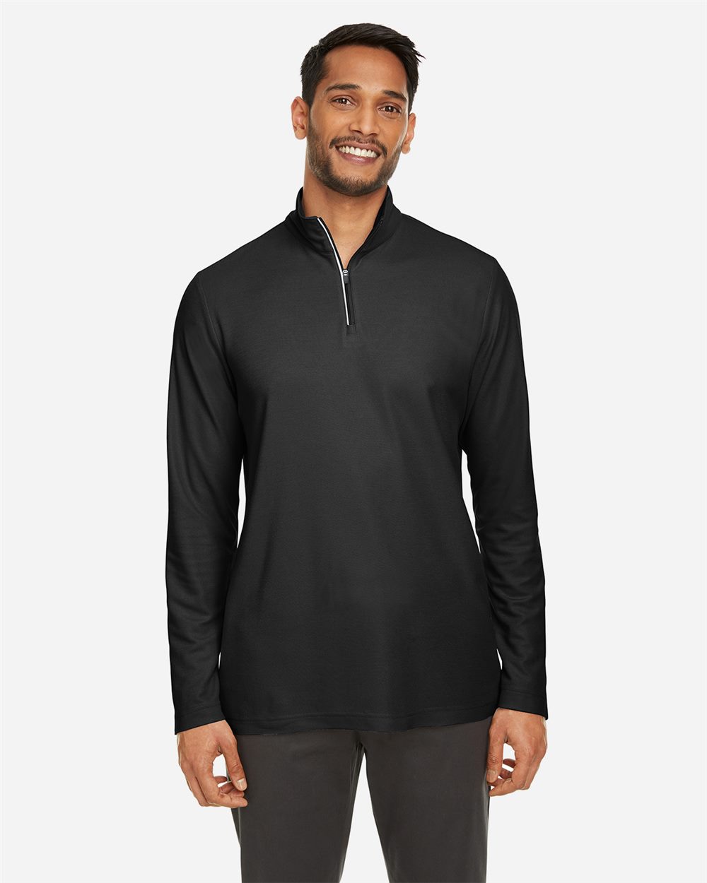 CORE365 CE405 Men's Fusion ChromaSoft Pique Quarter-Zip Pullover