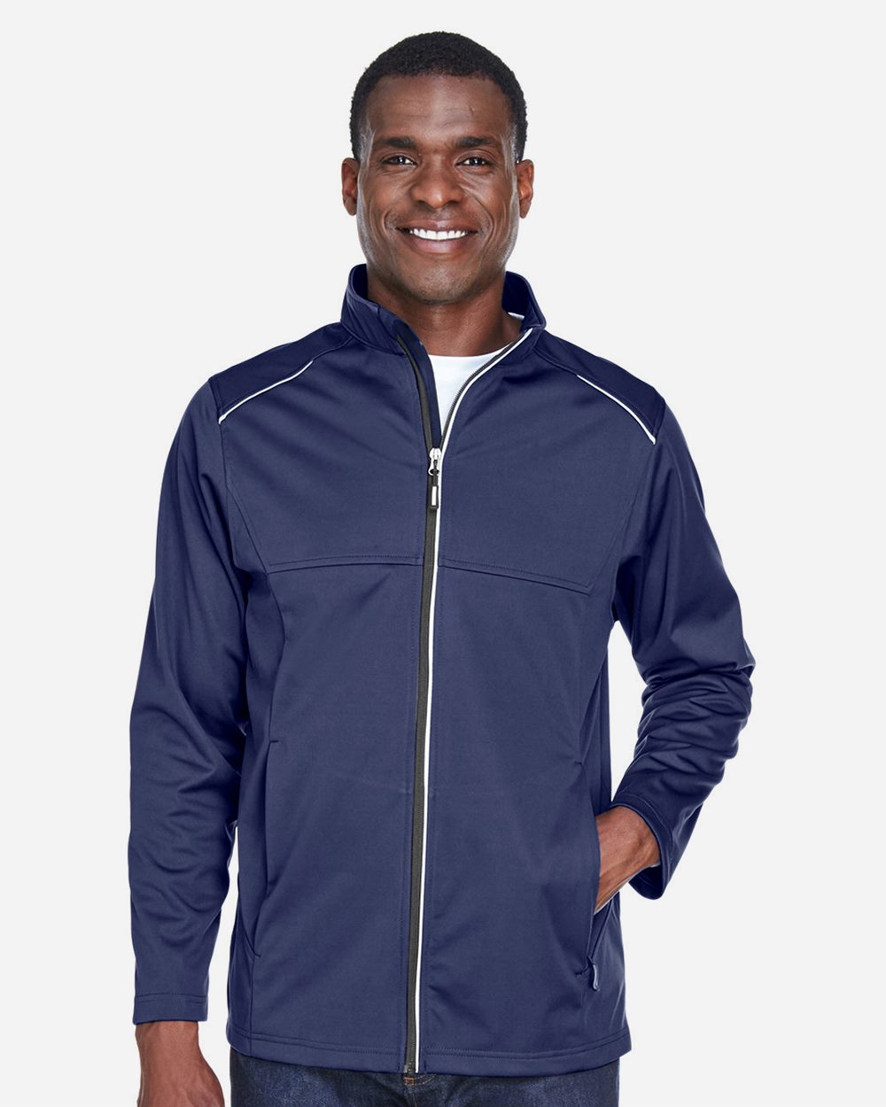 CORE365 CE708 Men's Techno Lite Three-Layer Knit Tech-Shell