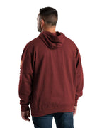 Berne Apparel SP401, Fleece - Premium - Hood, Brick
