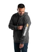 Berne Apparel SP401, Fleece - Premium - Hood, Graphite