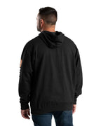 Berne Apparel SP401T, Fleece - Premium - Hood, Black