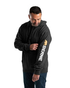 Berne Apparel SP401T, Fleece - Premium - Hood, Black