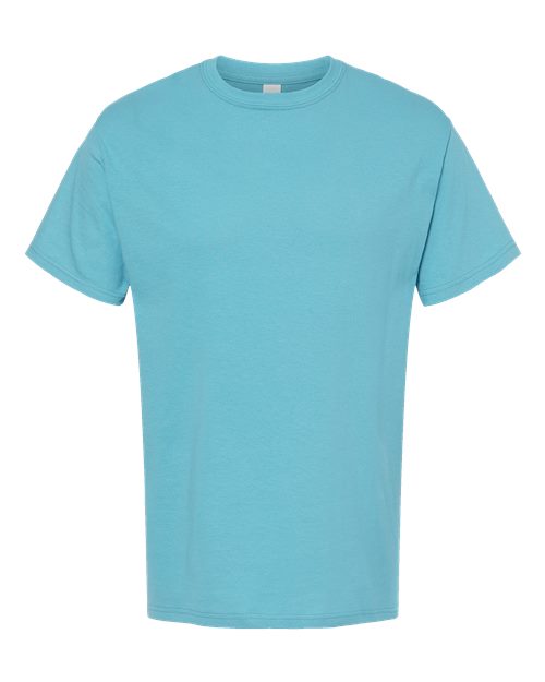 M&O 4800, Men's Gold Soft Touch T-shirt, Diving Blue
