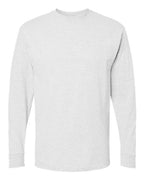 M&O 4820, Unisex Gold Soft Touch Long Sleeve T-shirt, Ash