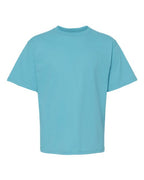 M&O 4850, Youth Gold Soft Touch T-shirt, Diving Blue