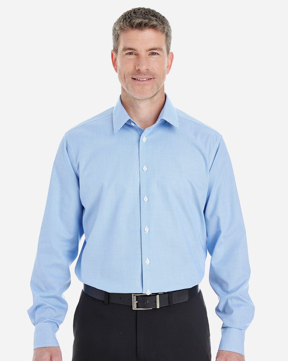 Devon & Jones DG532 Men's Crown Collection Royal Dobby Dress Shirt