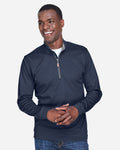 Devon & Jones DG479, Knits & Layering, Black/ Grey Heather/ Graphite