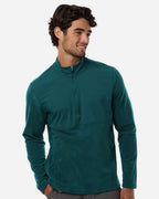 Adidas A2020, Men's Ultimate365 Cozy Quarter-zip Pullover, Aurora Ivy