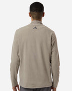 Adidas A2020, Men's Ultimate365 Cozy Quarter-zip Pullover, Putty Beige