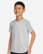 Under Armour 1377487, T-Shirts - Premium, Mod Grey Light Heather/ White