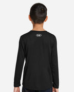 Under Armour 1377488, T-Shirts - Long Sleeve, Black/ White