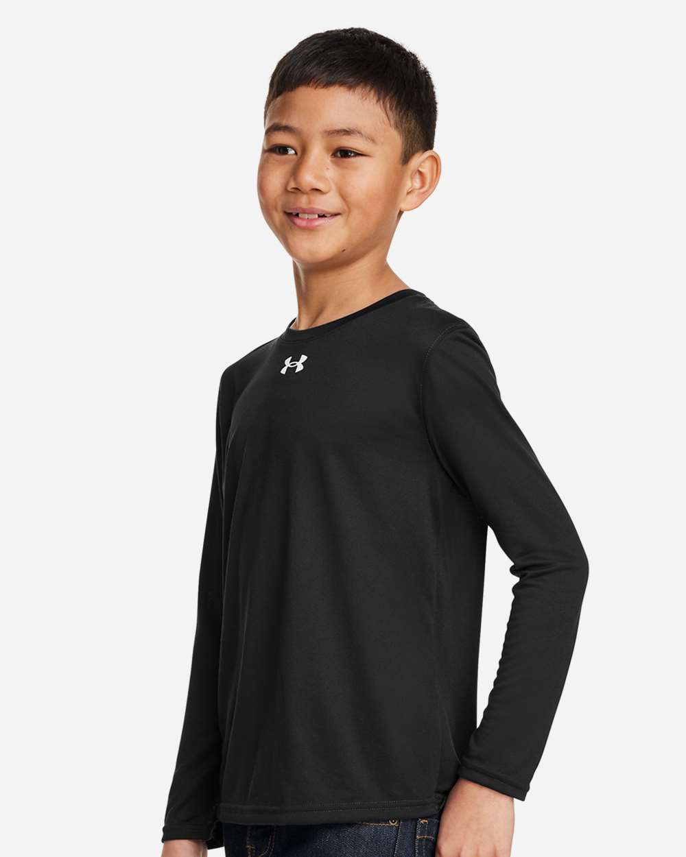 Under Armour 1377488, T-Shirts - Long Sleeve, Black/ White