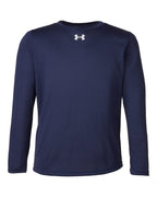 Under Armour 1377488, T-Shirts - Long Sleeve, Midnight Navy/ White