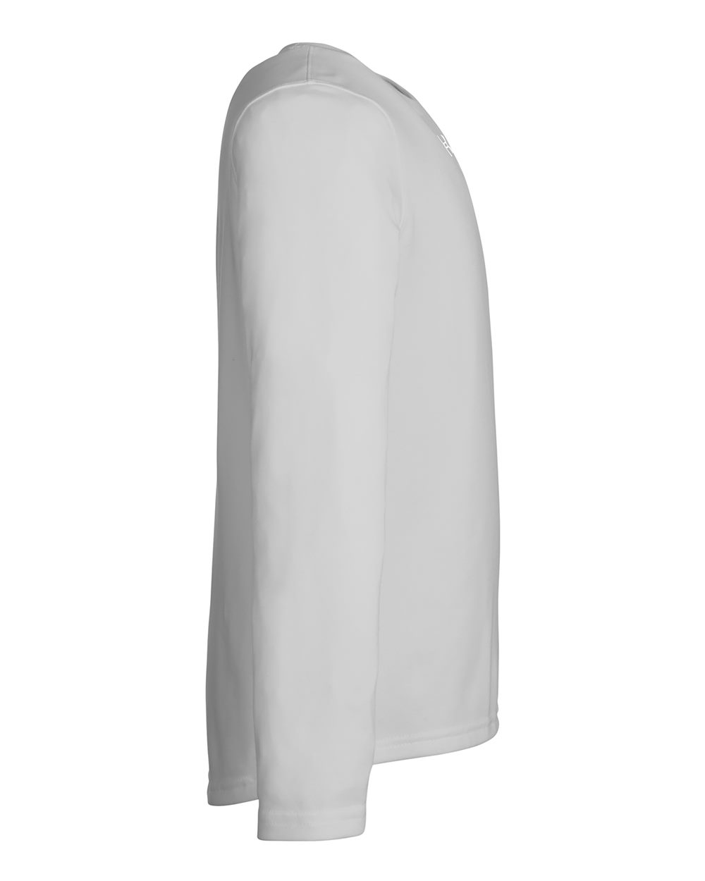Under Armour 1377488, T-Shirts - Long Sleeve, Mod Grey Light Heather/ White