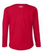 Under Armour 1377488, T-Shirts - Long Sleeve, Red/ White