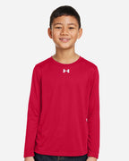 Under Armour 1377488, T-Shirts - Long Sleeve, Red/ White