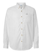Columbia 155205, Men's Rapid Rivers Ii Shirt, White Oxford