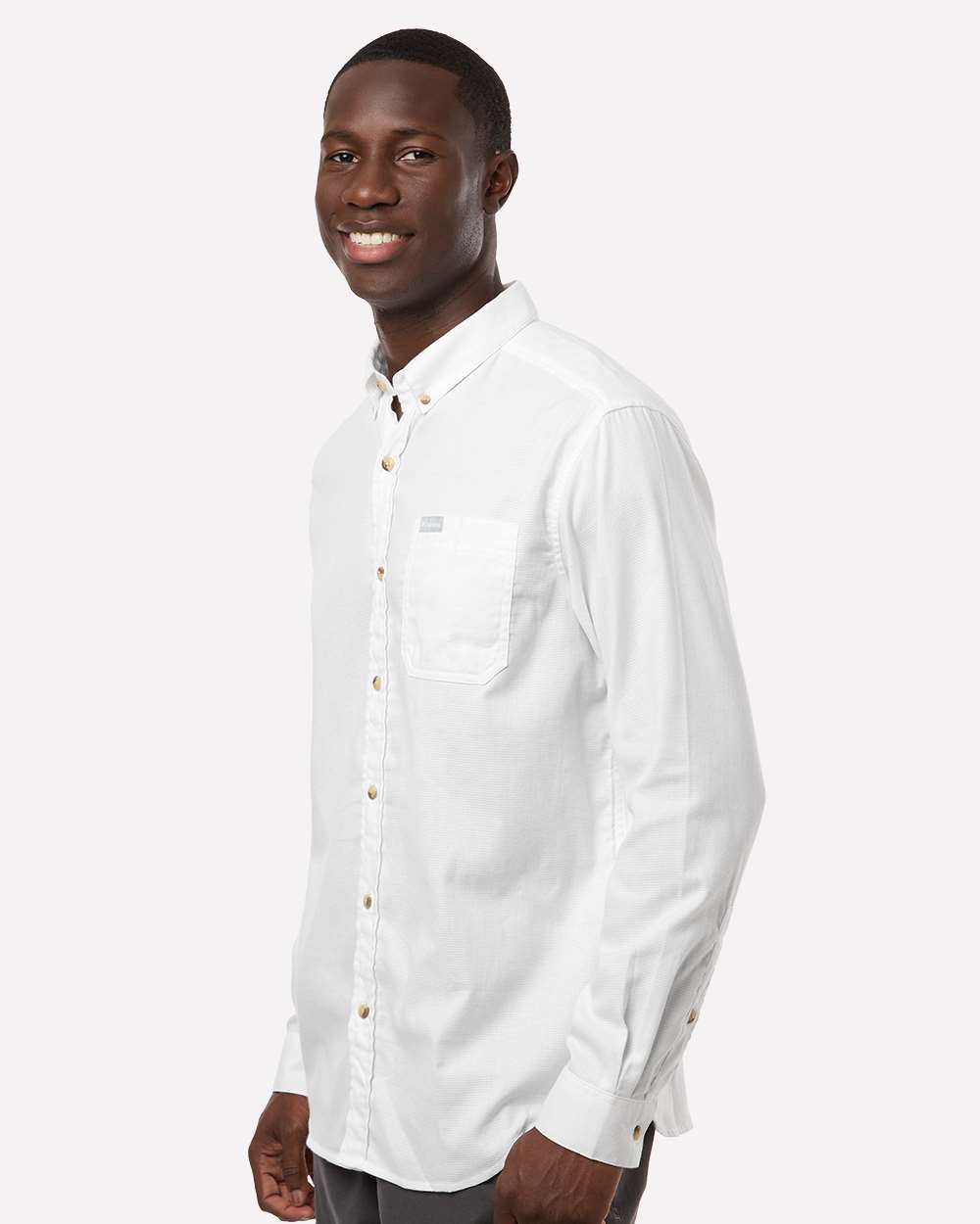 Columbia 155205, Men's Rapid Rivers Ii Shirt, White Oxford