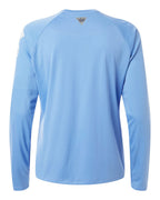 Columbia 212485, Women's Pfg Tidal Tee Ii Long Sleeve, White Cap/ White