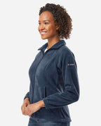 Columbia 212470, Women’s Benton Springs Fleece Full-zip Jacket, Collegiate Navy