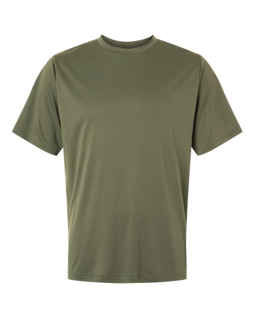 CORE365 CE10, Men's Fusion Chromasoft Performance T-shirt, Military Green