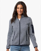 North End NE730W, Outerwear, Classic Navy/ White