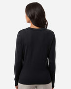 Devon & Jones DG445W, Knits & Layering, Black