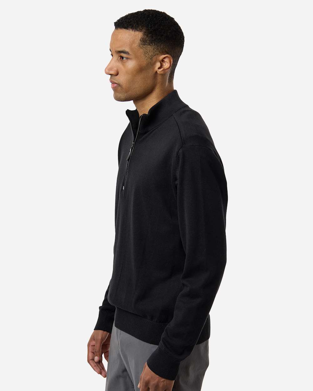 Devon & Jones DG446, Knits & Layering, Black