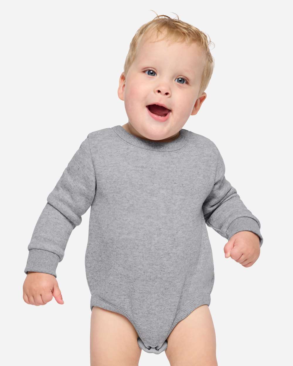 Rabbit Skins 3421, Fleece - Premium - Crew, Heather