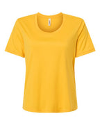 CORE365 CE10W, Women's Fusion Chromasoft Performance T-shirt, Campus Gold