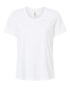 CORE365 CE10W, Women's Fusion Chromasoft Performance T-shirt, White