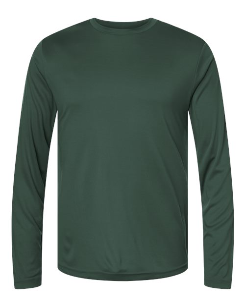 CORE365 CE10L, Men's Fusion Chromasoft Performance Long Sleeve T-shirt, Forest