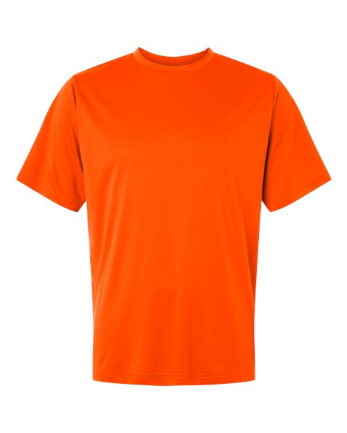 CORE365 CE10, Men's Fusion Chromasoft Performance T-shirt, Safety Orange