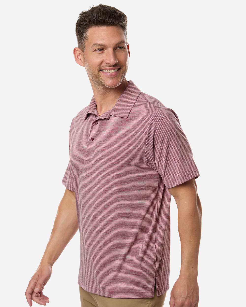 Sport Maroon Heather/ White