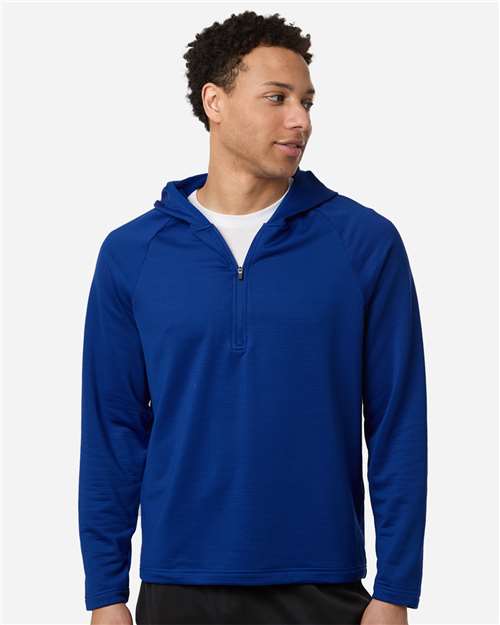 Team 365 TT200, Men's Qualify Quarter-zip Hooded Pullover, Sport Royal