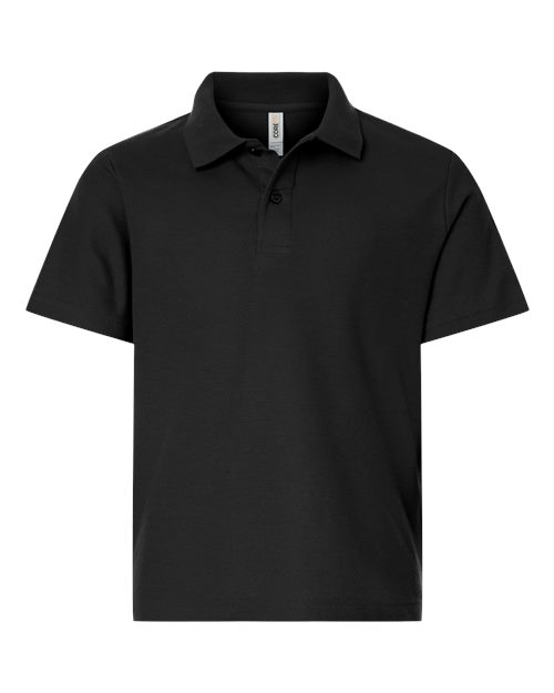 CORE365 CE106Y, Youth Fusion Chromasoft Performance Long Sleeve T-shirt, Black