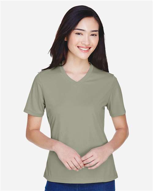Team 365 TT11W, Women's Zone Performance T-shirt, Olive