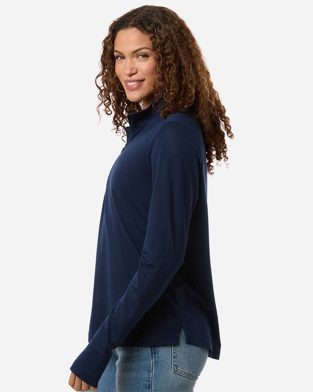 North End NE405W, Knits & Layering, Classic Navy/ Carbon
