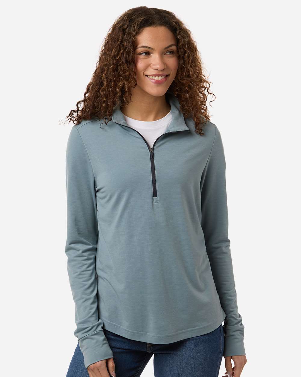 North End NE405W, Knits & Layering, Opal Blue/ Carbon