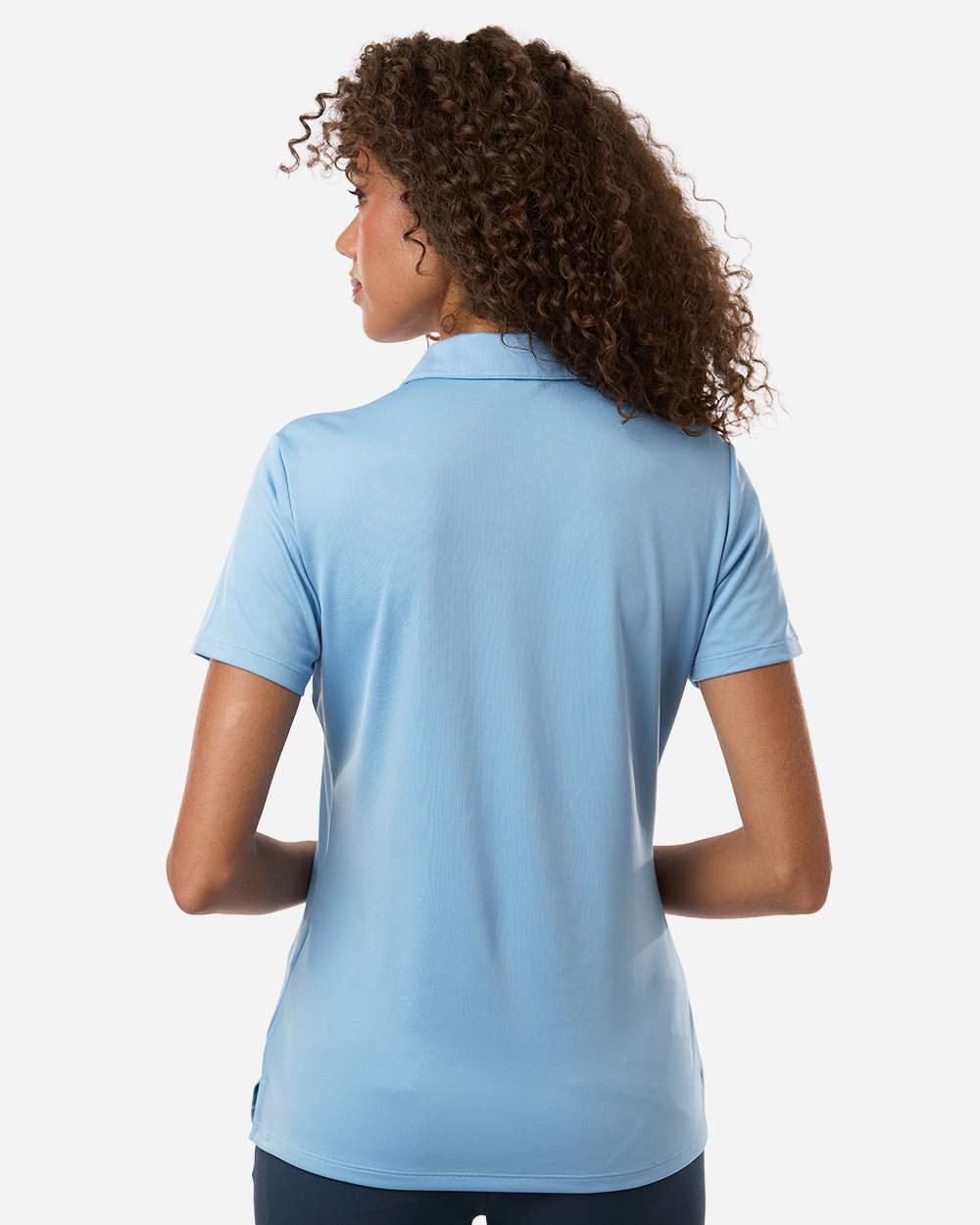Adidas A231, Women's Performance Polo, Team Light Blue