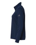 Adidas A400, Women's Lightweight Quarter-zip Pullover, Collegiate Navy