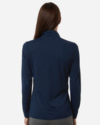 Adidas A400, Women's Lightweight Quarter-zip Pullover, Collegiate Navy